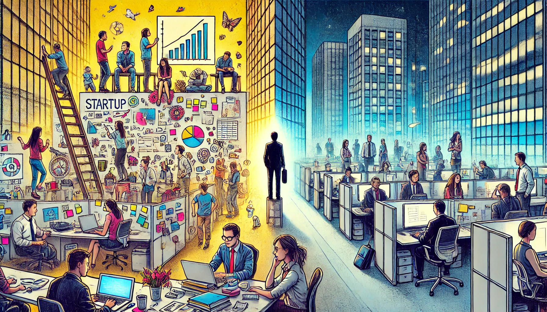 From Startups to Giants: A Culture Shock I Wasn't Ready For 🏢⚡